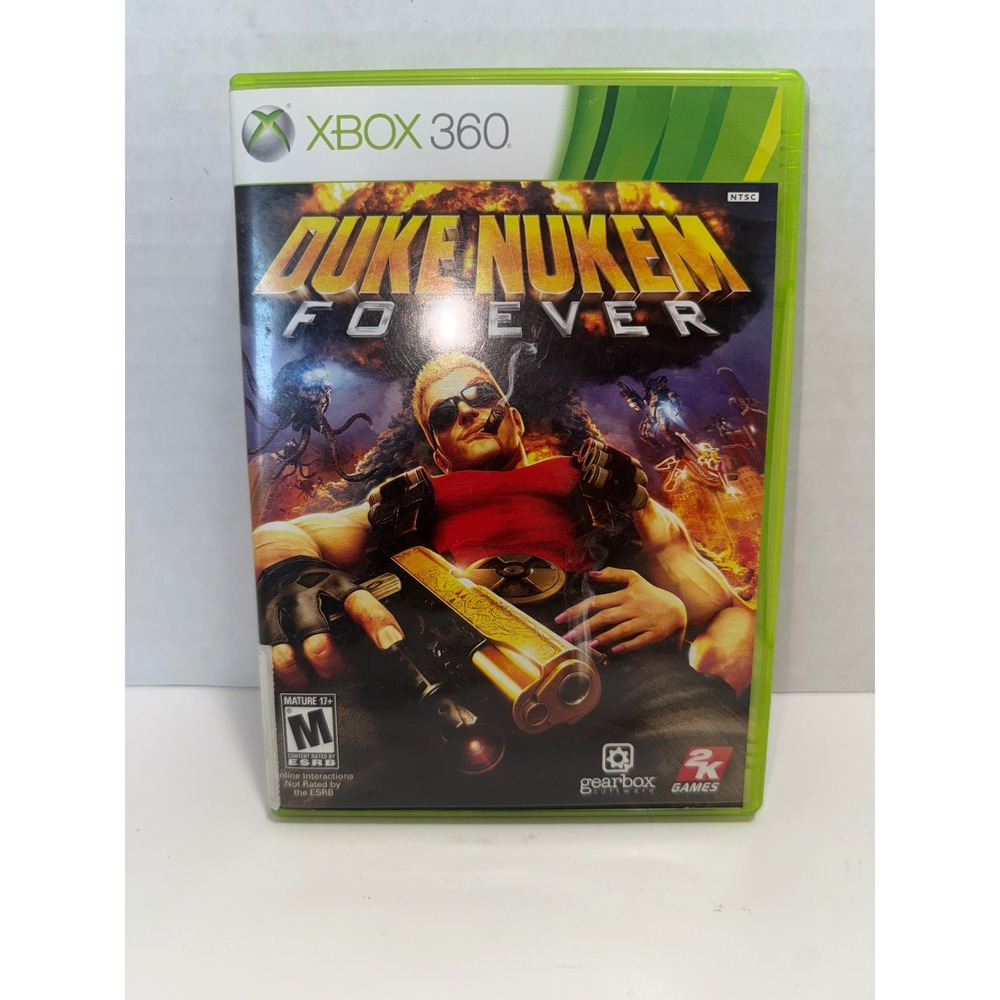 Duke Nukem Forever Xbox 360 2K Games Gearbox Software FPS Video Game CIB